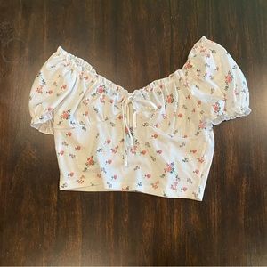 Size L Floral Top